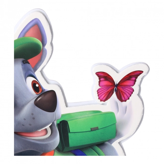 Wanddekoration mit Rocky von Paw Patrol