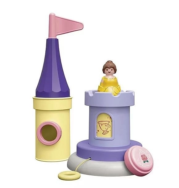 PLAYMOBIL JUNIOR Disney Belles Spielturm mit Melodie