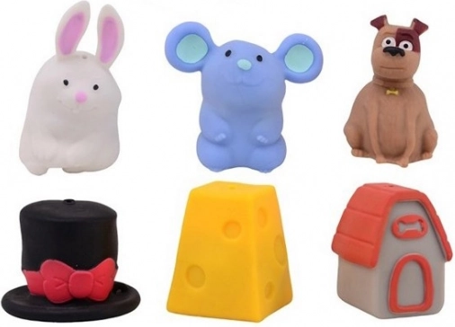 Flip-and-Change Wende-Tierchen – gummierte verwandelbare Spielzeuge