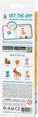 Ton für Modellierung Hey Clay Hunde Shiba Inu