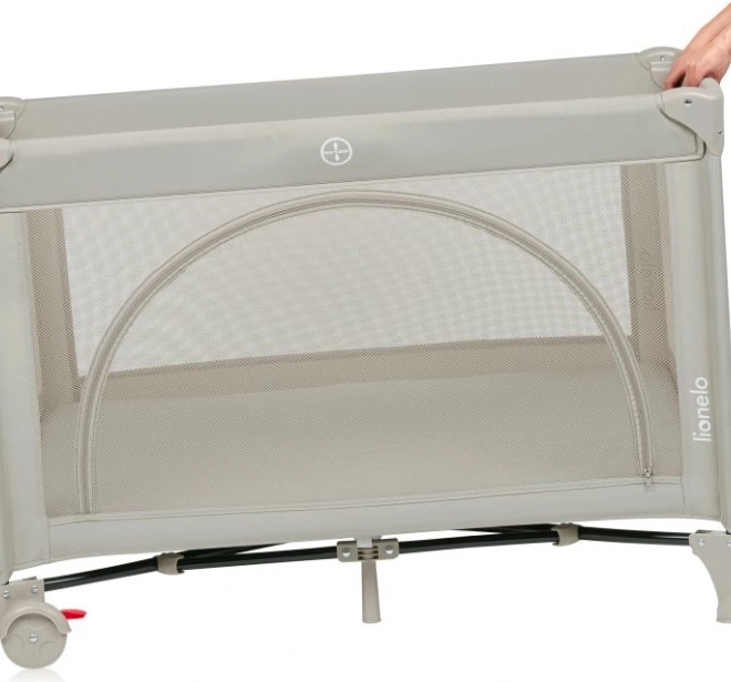 Reisebett Lionelo Laura Beige Sand