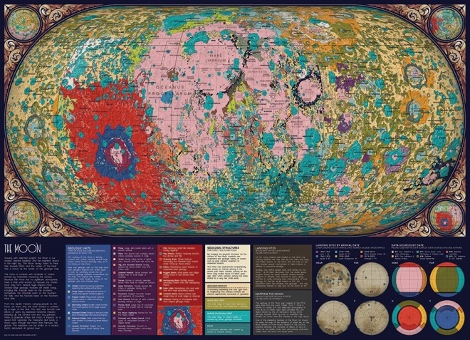 Puzzle Mond 1000 Teile von Cobble Hill