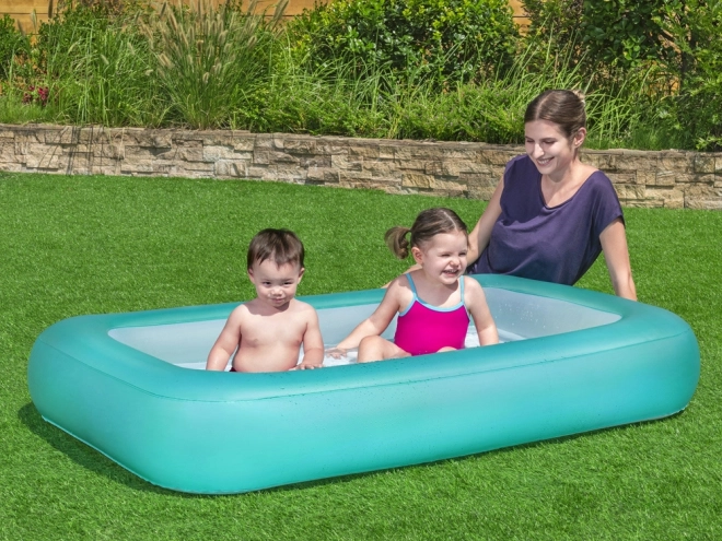 Bestway Aufblasbarer Pool Aquababes mit aufblasbarem Boden