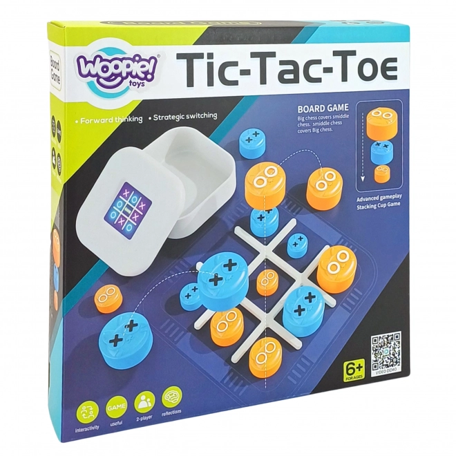 Woopie tragbares Tic-Tac-Toe-Spiel mit Katzenmotiv