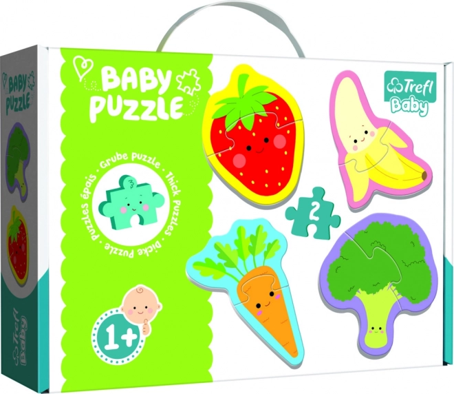 Erste Baby-Puzzle: Obst und Gemüse