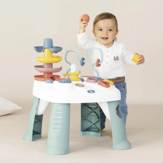 Unterhaltsamer Kugelturm zum Erlernen von Ursache und Wirkung