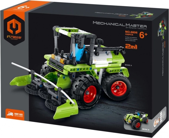 Bausatz iM.MASTER Mähdrescher und kleiner Traktor 2-in-1, 335 Teile