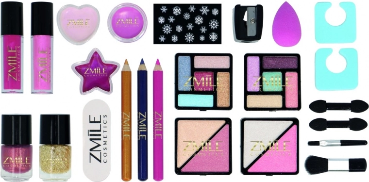 Komplettset für Augen, Lippen und Nägel