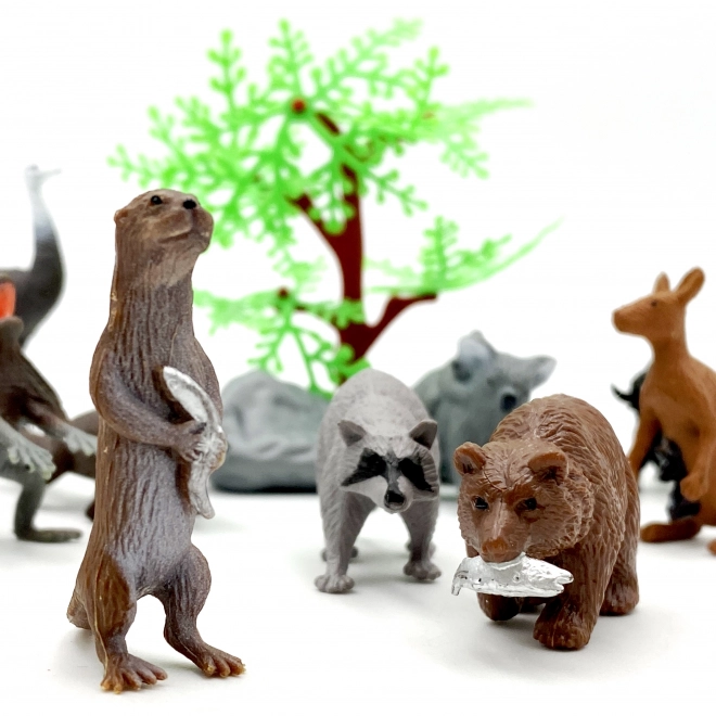 Woopie Set mit Figuren von Wilden Tieren
