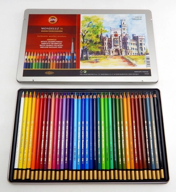 Koh-I-Noor Aquarellstifte Mondeluz Set 36 Stück