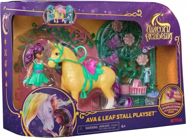Farbwechsel - Einhorn Akademie Figuren Set