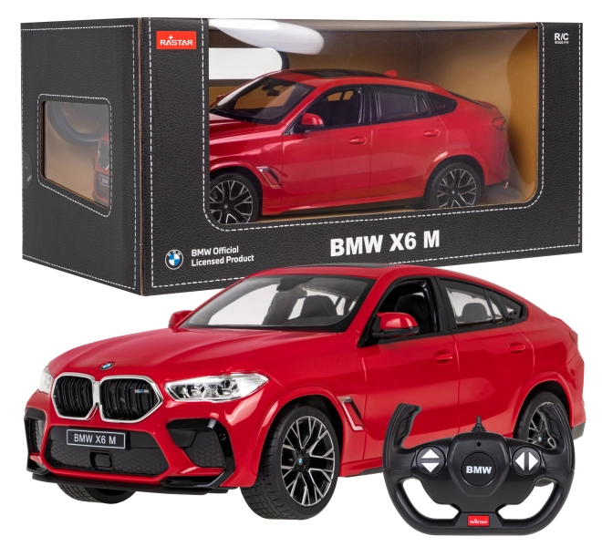 R/C BMW X6 M 1:14 RASTAR – Rot