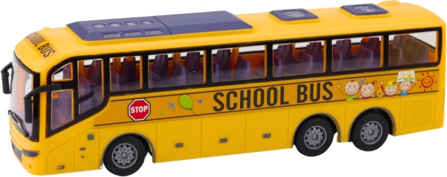 Rennschulbus Gelb RC 1:30 mit Fernsteuerung