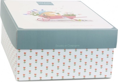 Geschenkset Plüschkuh Aneth spielt Melodie 20 cm