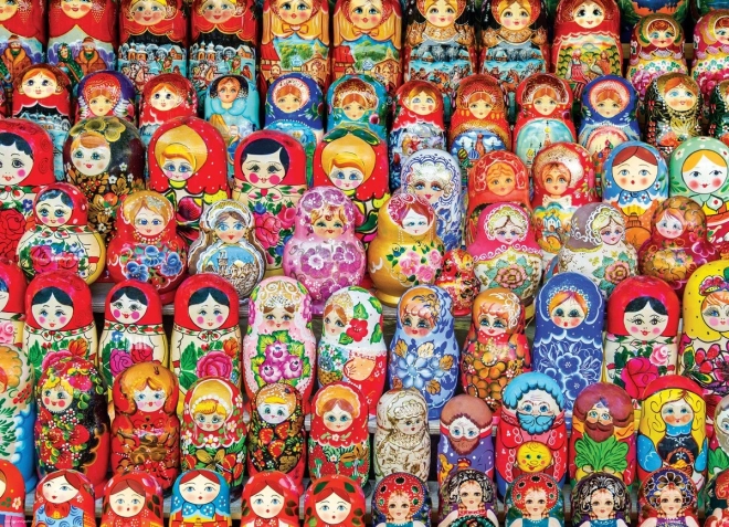 Eurographics Puzzle Russische Matrjoschkas 1000 Teile