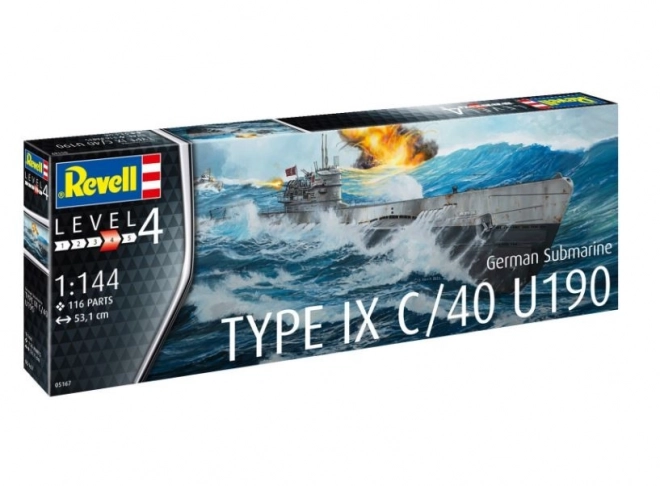 Modellbau Deutsche U-Boot Typ IX C/40