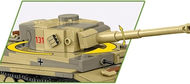 Modell des Panzers VI Tiger I Nr. 131 von COBI