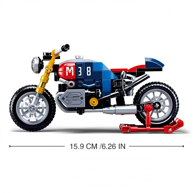 Sluban Modellbausteine Café Racer Motorrad