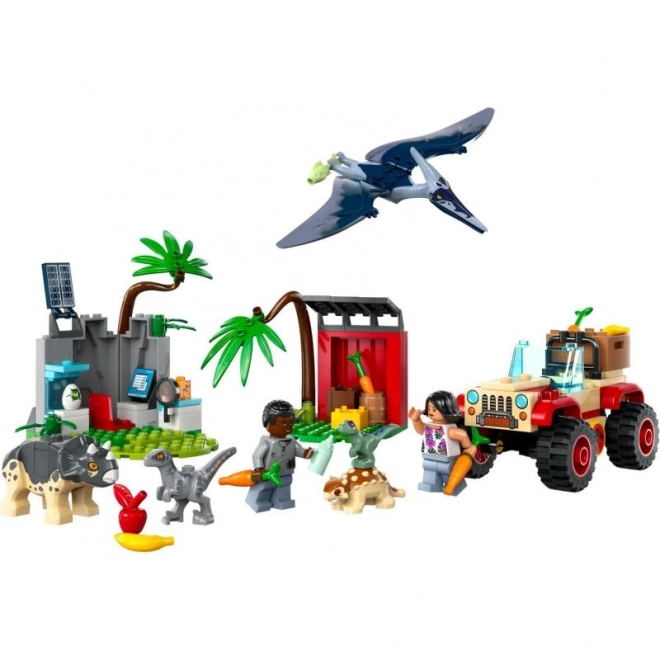 Lego Jurassic World Rettungszentrum für kleine Dinosaurier