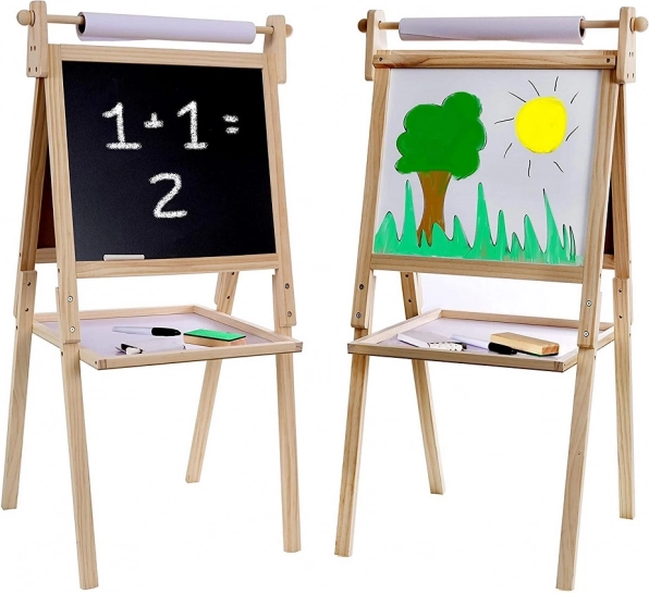 Magnetische doppelseitige Tafel für Kinder mit Zubehör