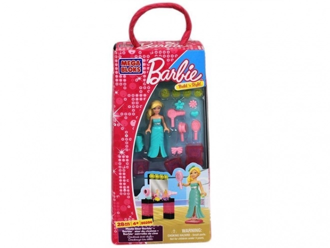 Mega Bloks Barbie-Puppe passend für Bauklötze