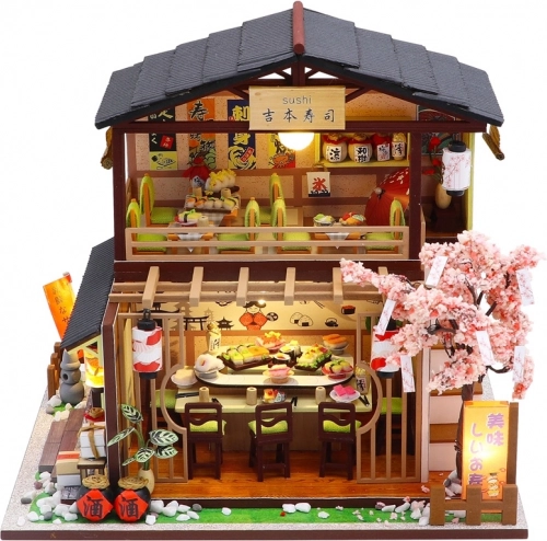 Miniatur Sushi-Restaurant-Häuschen 2Kids Toys