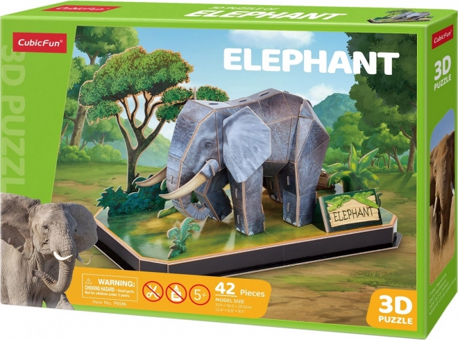 CubicFun 3D Puzzle Elefant