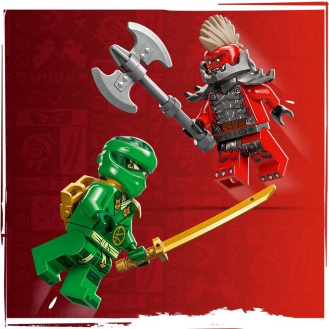 Lego Ninjago Grüner Wald Drache von Lloyd