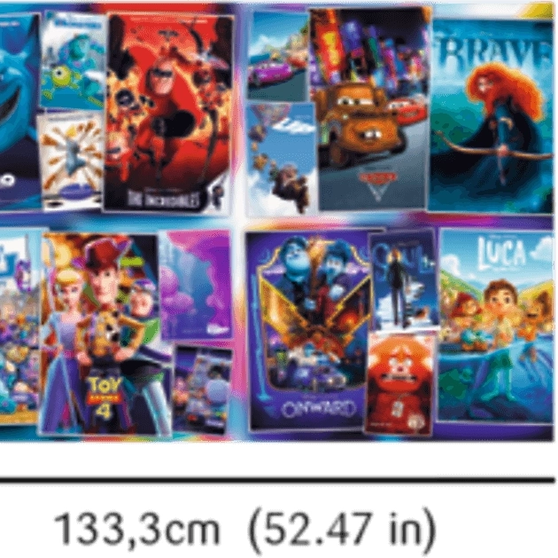 TREFL Puzzle Epische Galerie Disney Pixar 6000 Teile