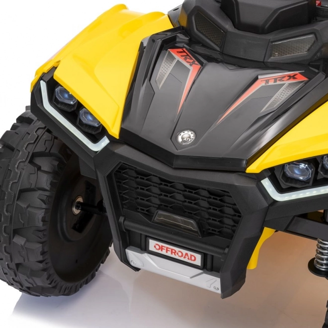 Gelbes sportliches Kinder-Quad TX ATV