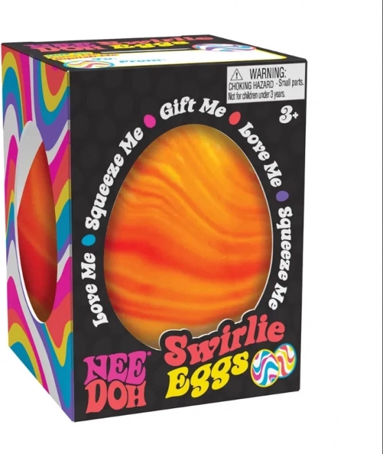Schylling NeeDoh knetbares Anti-Stress Ei