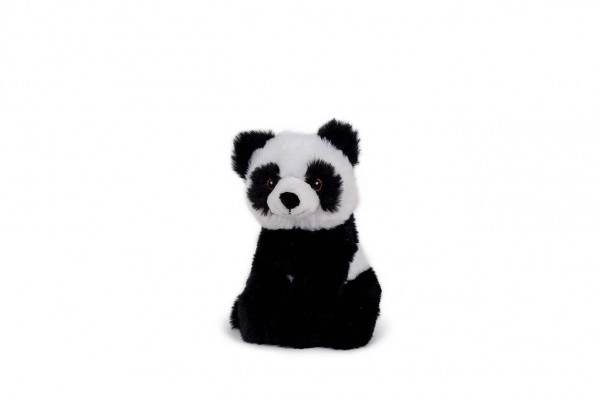 Sitzender Plüschpanda 15 cm