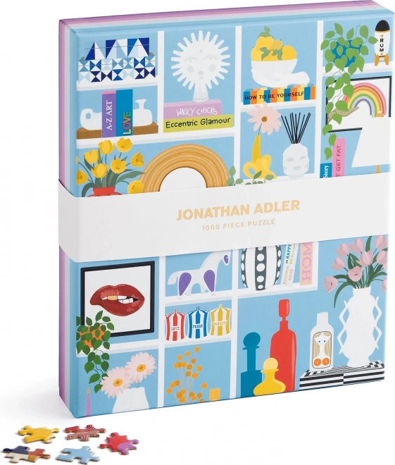 Galison Puzzle Jonathan Adler - Shelfie 1000 Teile