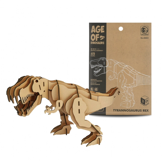 Holz 3D-Puzzle Tyrannosaurus Rex