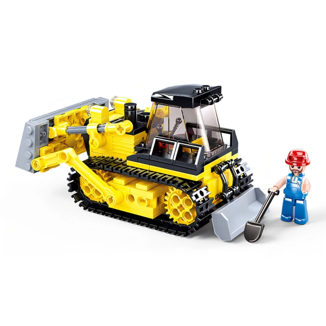 Bauarbeiter-Minifigur für lebendiges Spiel