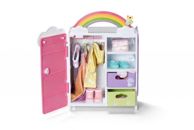 Baby Born Regenbogen Schrank