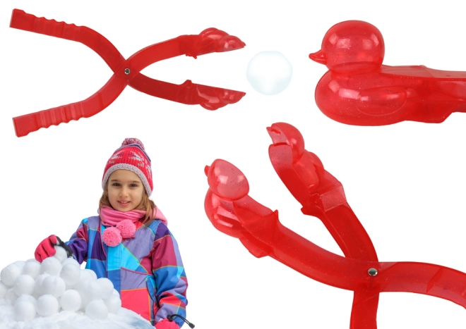 Blitzschnelles Formen von Schneeeendchen