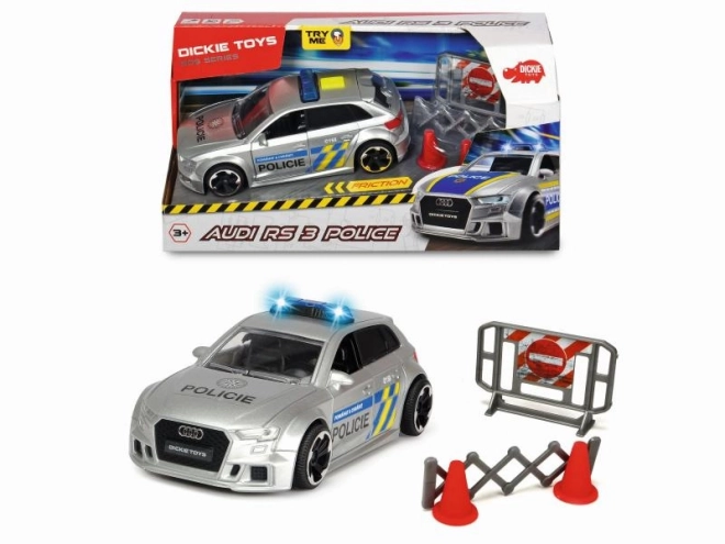 Audi RS3 Polizeiwagen Modellauto