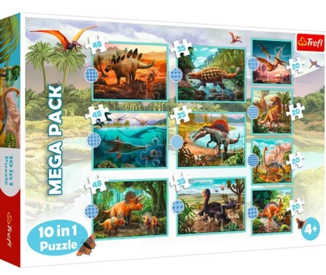 Dinosaurier-Welt Puzzle Set für Kinder