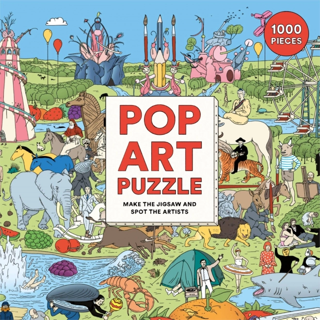 Laurence King Pop Art Puzzle 1000 Teile