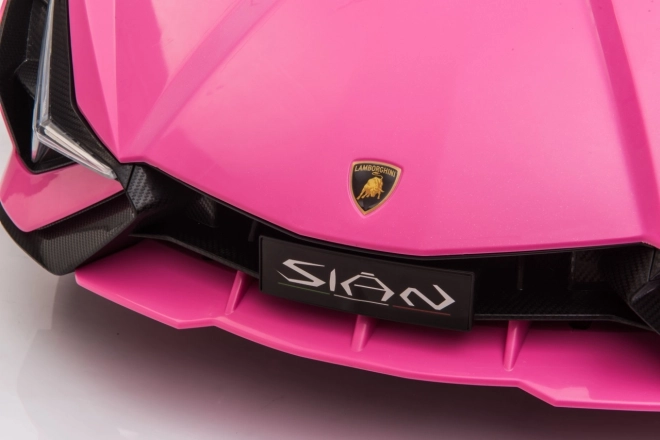 Lamborghini SIAN Kinderauto mit Batterie und Fernbedienung – Rosa