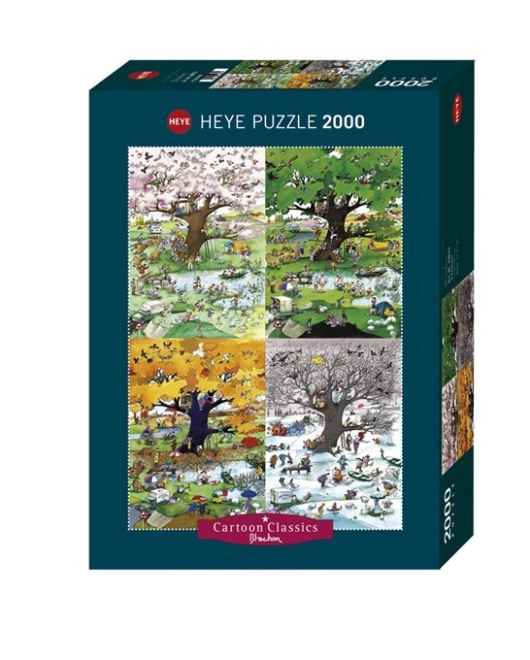 2000-Teile-Herausforderung für anspruchsvolles Puzzeln