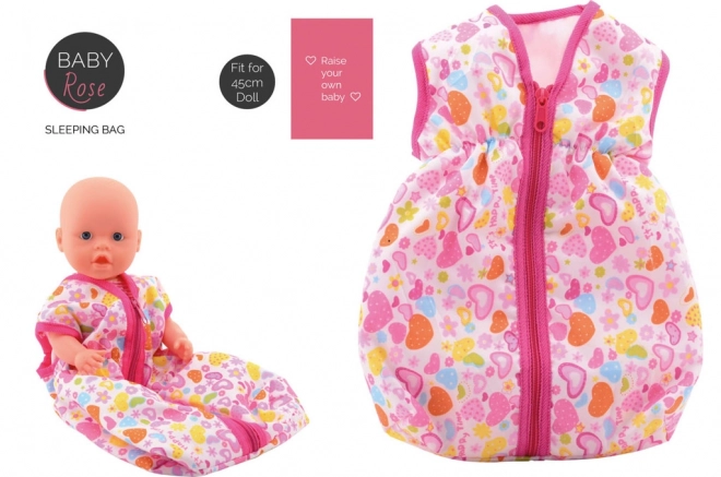 Schlafsack für Baby Puppe