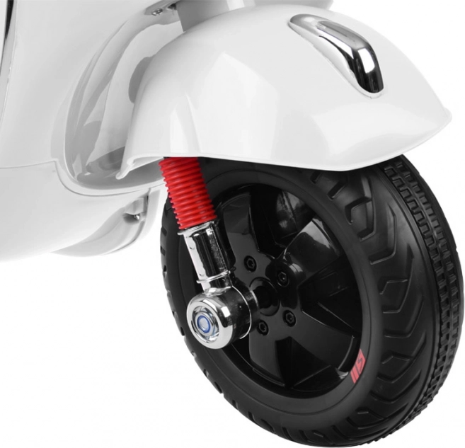 Elektrischer Roller Vespa GTS Super für Kinder – Weiß