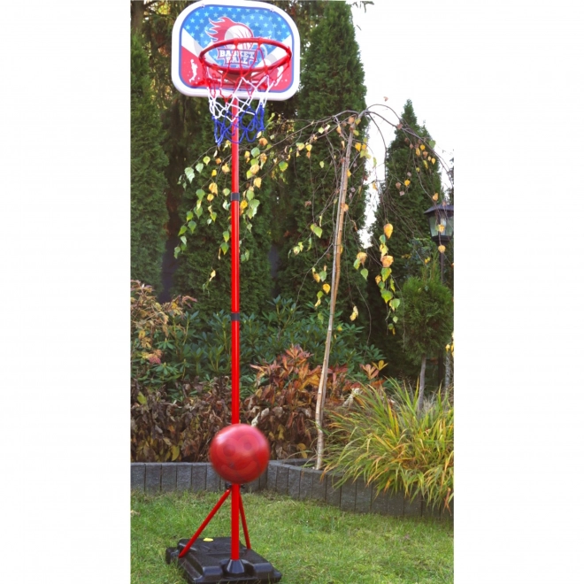 Woopie Basketball Set Einstellbare Höhe