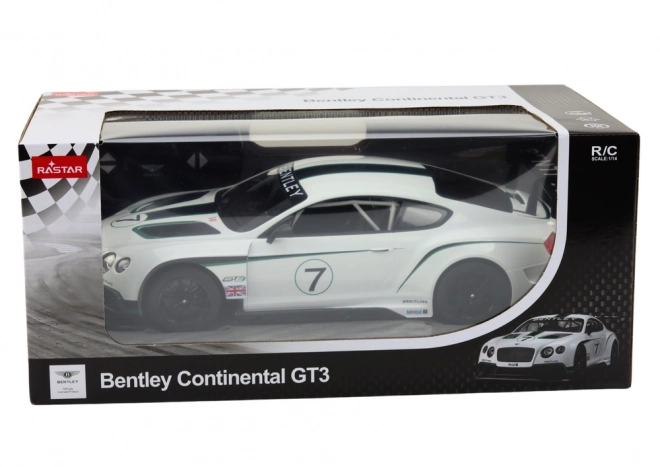 Ferngesteuertes Sportwagen Bentley Continental GT3 Weiß