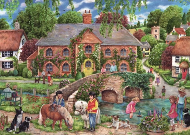 Ravensburger Puzzle Leben auf dem Land 1000 Teile