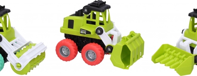 Mähdrescher mit Schwungrad 14 cm
