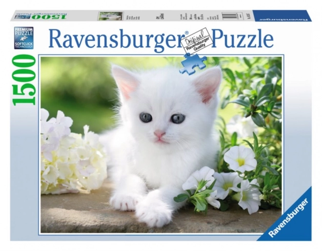 Ravensburger Puzzle Weißes Kätzchen 1500 Teile