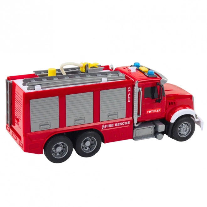Interaktives Feuerwehrauto mit Wasserpumpe und Lichteffekten
